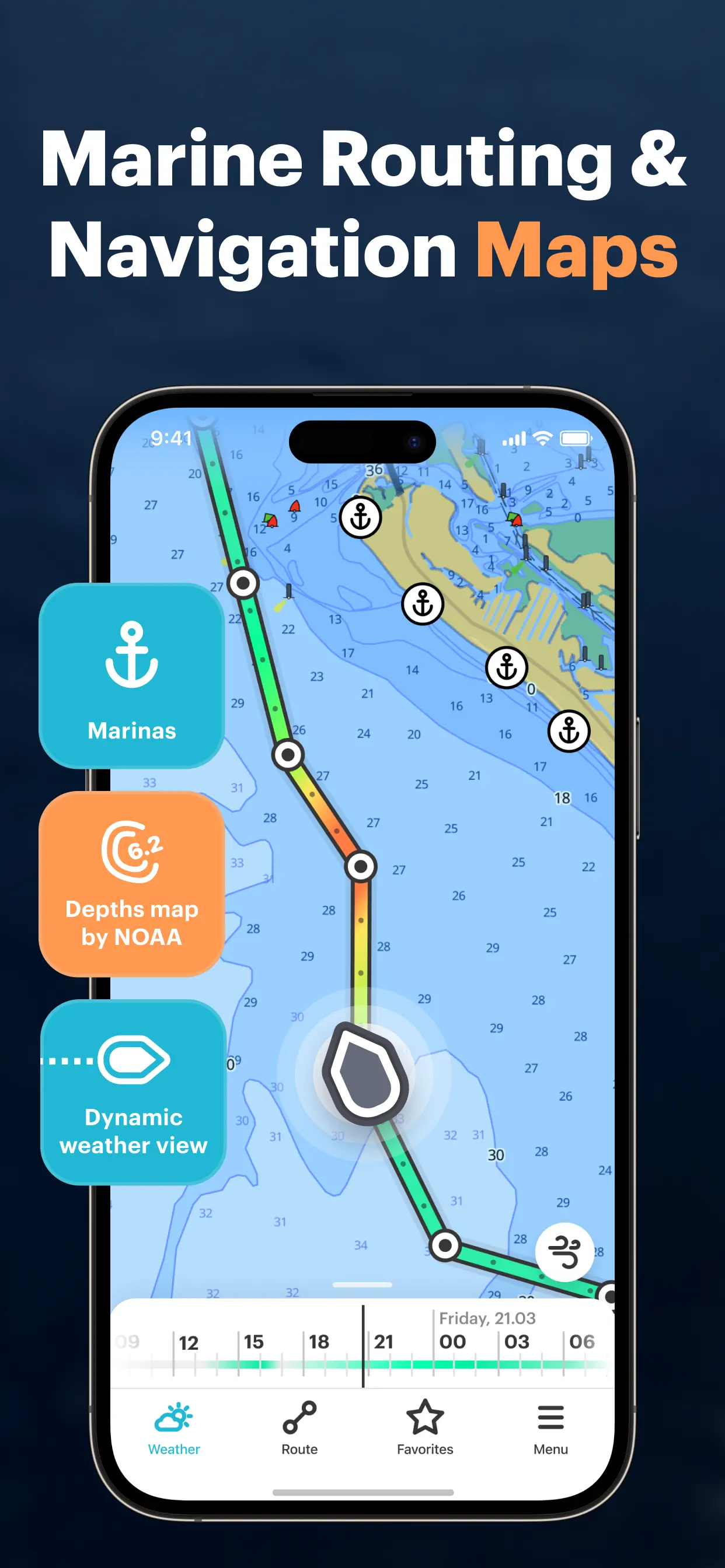 WindHub: Sailing Weather screenshot 2
