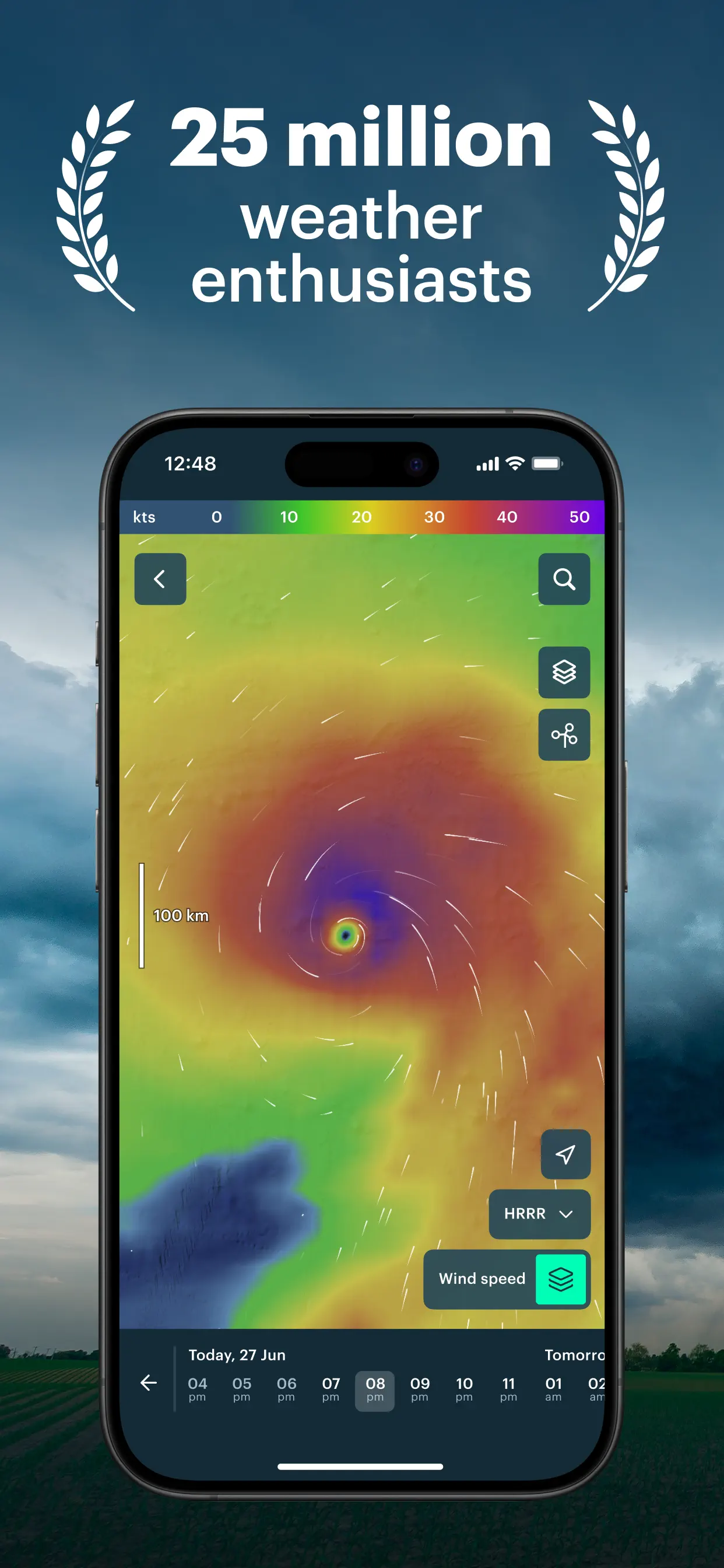Windy.app — Wind, Tides, Radar screenshot