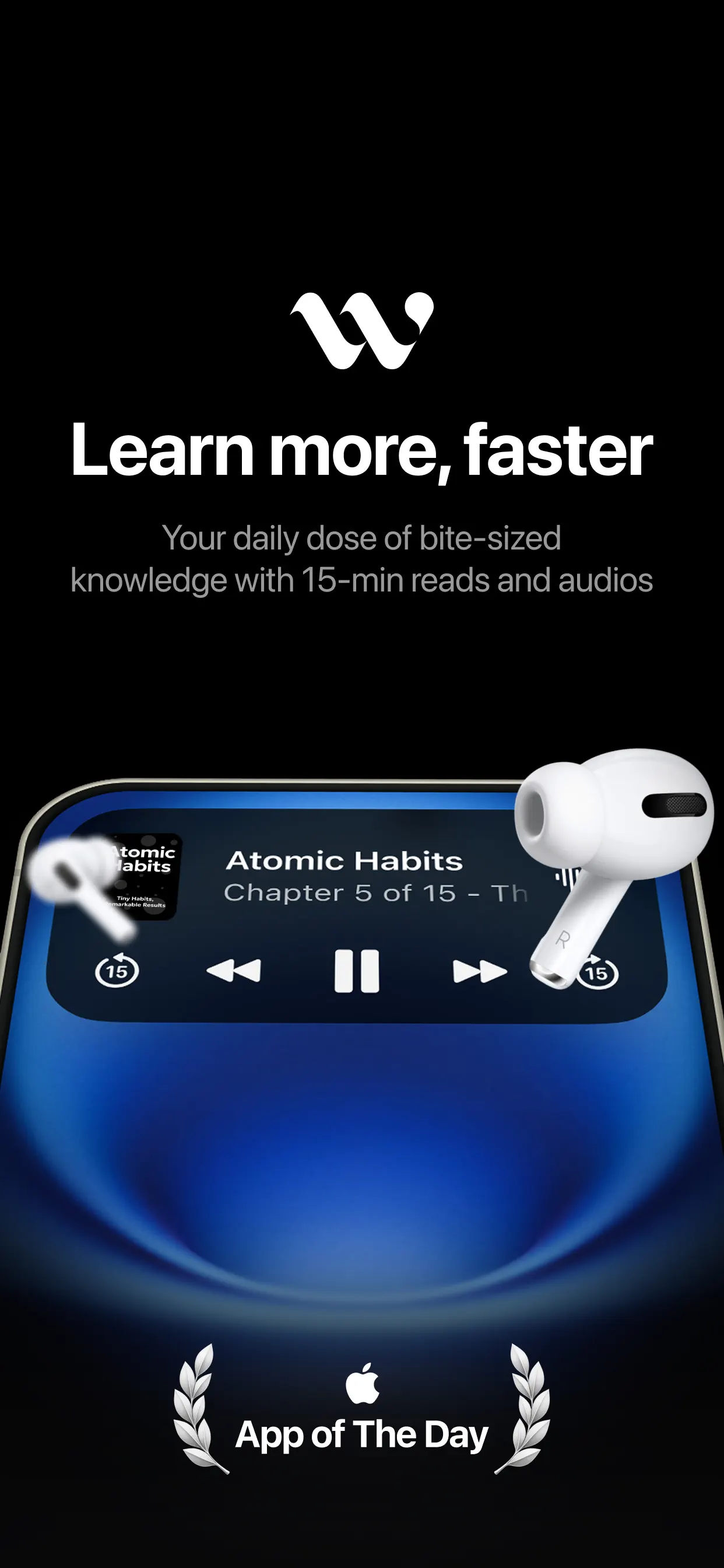 Wiser: Bite-Sized Learning screenshot