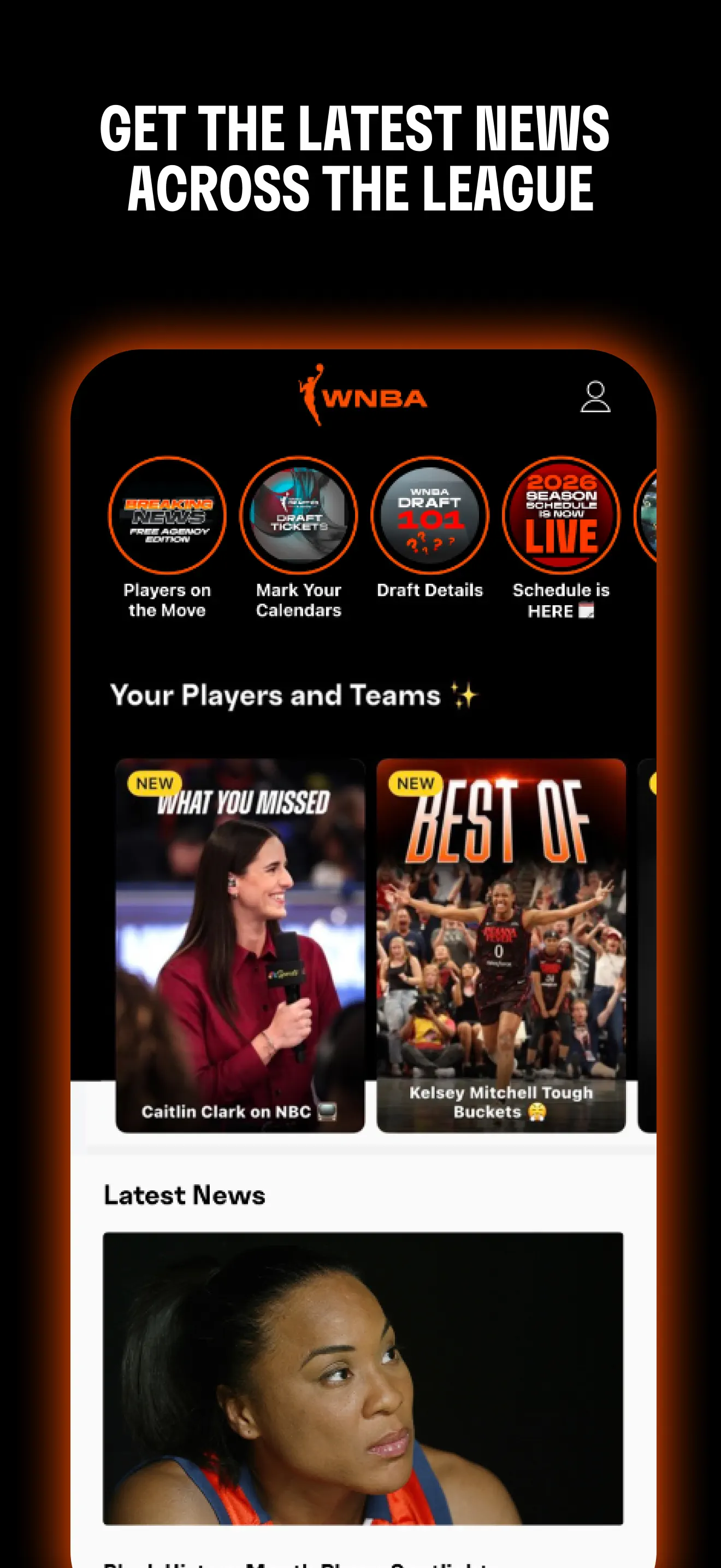 WNBA: Live Games & Scores screenshot 8